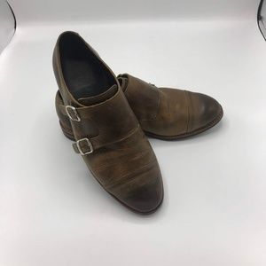 Allen Edmonds Pine River Monk Strap Orig Box 12-3E